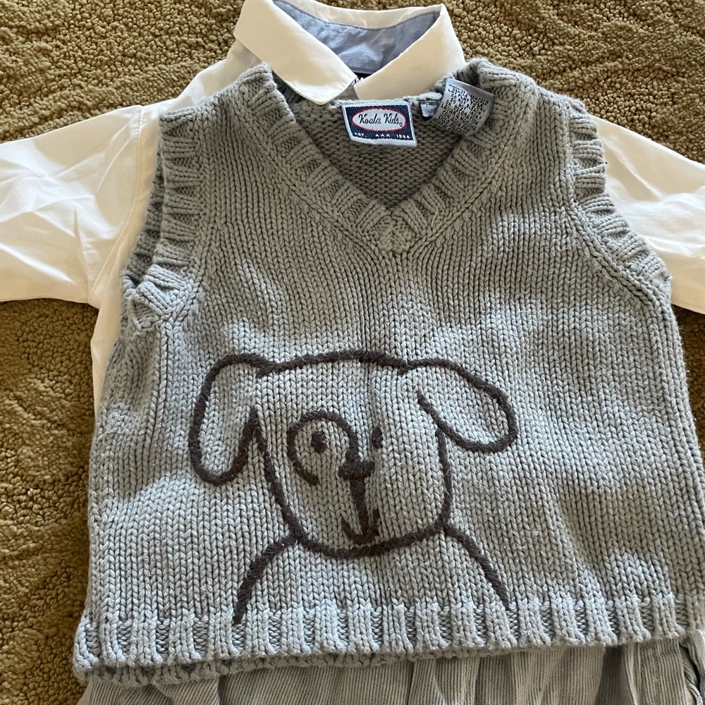 4 pieces GAP outfit dog 6-9 months - Picture 4 of 6